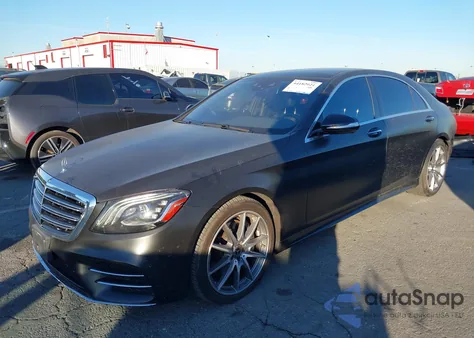 2020 Mercedes-Benz S 450 из США, поврежденный, VIN WDDUG6GB1LA518940